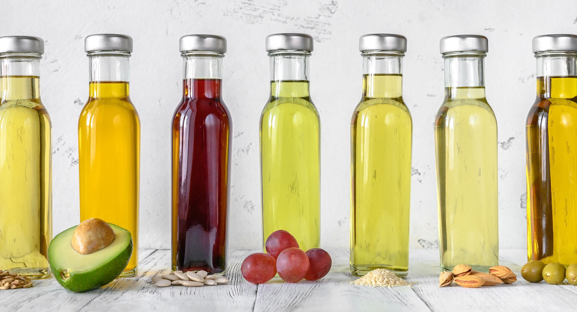 Various cooking oils